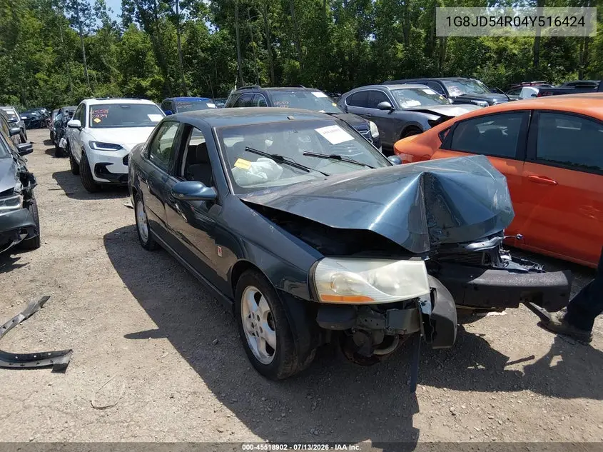 2004 Saturn L-Series L300 2 VIN: 1G8JD54R04Y516424 Lot: 45518902