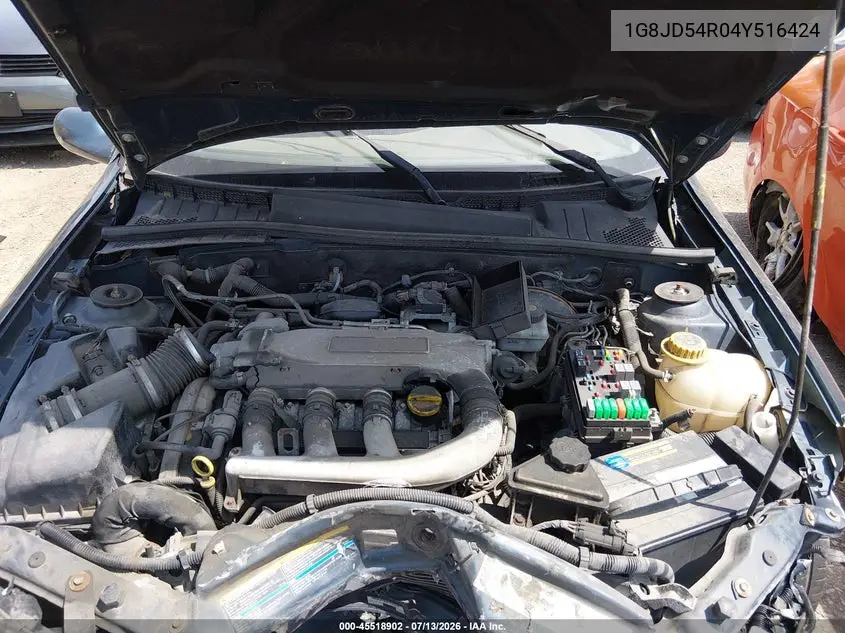 2004 Saturn L-Series L300 2 VIN: 1G8JD54R04Y516424 Lot: 45518902