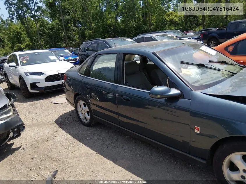 2004 Saturn L-Series L300 2 VIN: 1G8JD54R04Y516424 Lot: 45518902