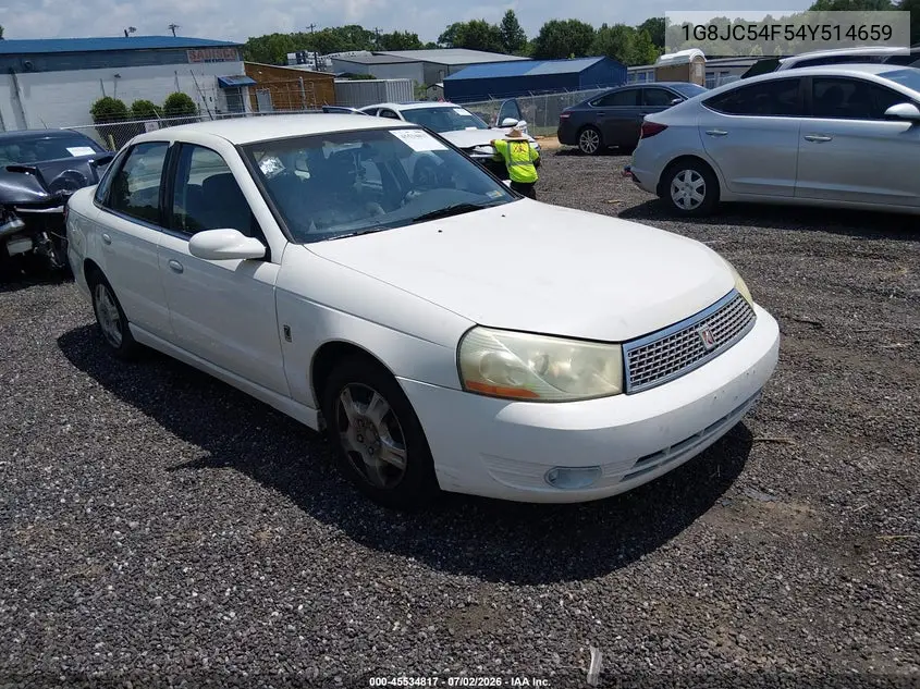 2004 Saturn L-Series L300 1 VIN: 1G8JC54F54Y514659 Lot: 45534817