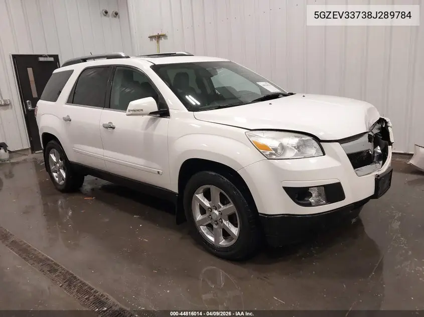 2008 Saturn Outlook Xr VIN: 5GZEV33738J289784 Lot: 44816014