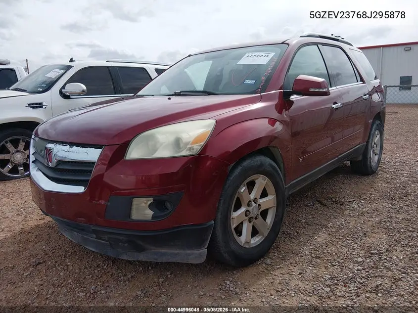 2008 Saturn Outlook Xr VIN: 5GZEV23768J295878 Lot: 44996048