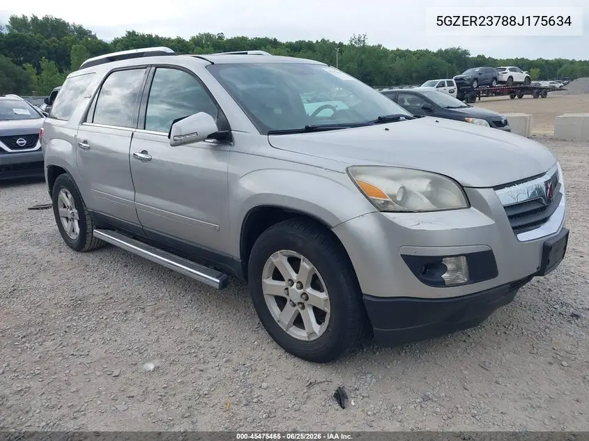 2008 Saturn Outlook Xr VIN: 5GZER23788J175634 Lot: 45475465
