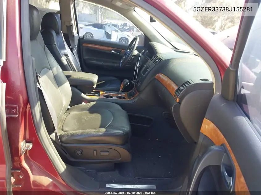 2008 Saturn Outlook Xr VIN: 5GZER33738J155281 Lot: 45579804