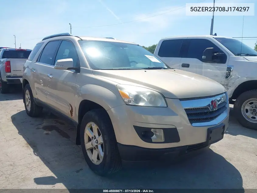 2008 Saturn Outlook Xr VIN: 5GZER23708J174297 Lot: 45588871