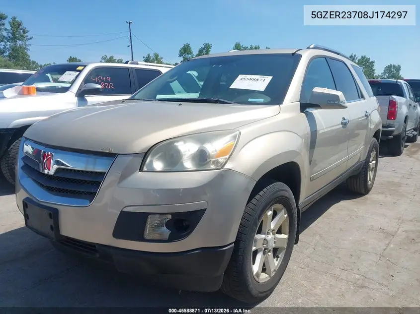 2008 Saturn Outlook Xr VIN: 5GZER23708J174297 Lot: 45588871