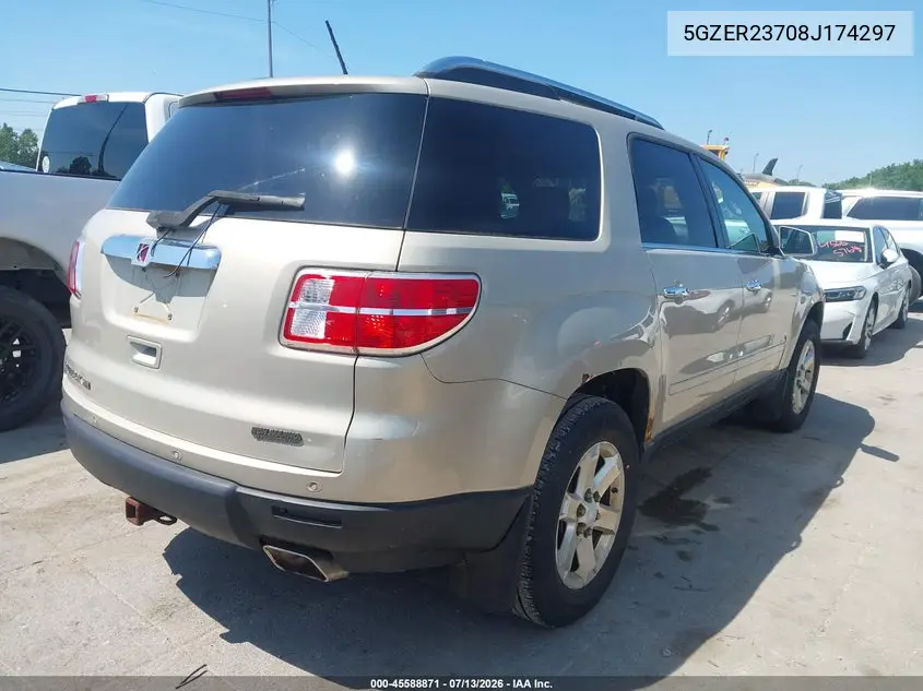 2008 Saturn Outlook Xr VIN: 5GZER23708J174297 Lot: 45588871
