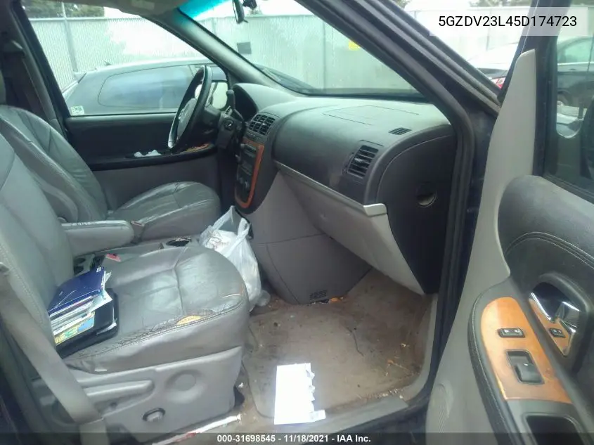 2005 Saturn Relay Fwd VIN: 5GZDV23L45D174723 Lot: 31698545