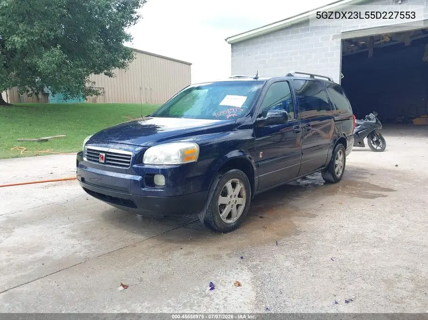 2005 Saturn Relay Awd VIN: 5GZDX23L55D227553 Lot: 45558975
