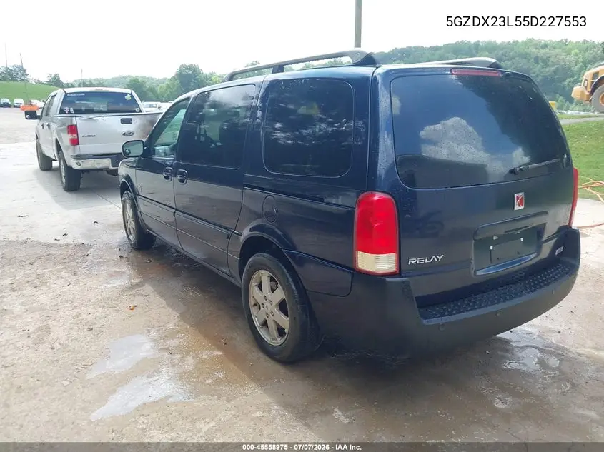 2005 Saturn Relay Awd VIN: 5GZDX23L55D227553 Lot: 45558975