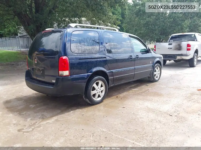 2005 Saturn Relay Awd VIN: 5GZDX23L55D227553 Lot: 45558975