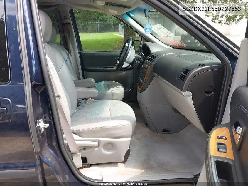 2005 Saturn Relay Awd VIN: 5GZDX23L55D227553 Lot: 45558975