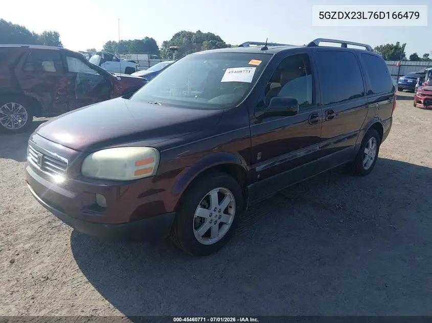 2006 Saturn Relay 3 VIN: 5GZDX23L76D166479 Lot: 45460771