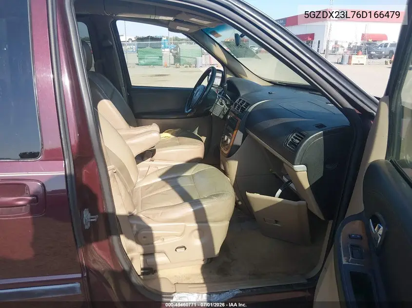2006 Saturn Relay 3 VIN: 5GZDX23L76D166479 Lot: 45460771