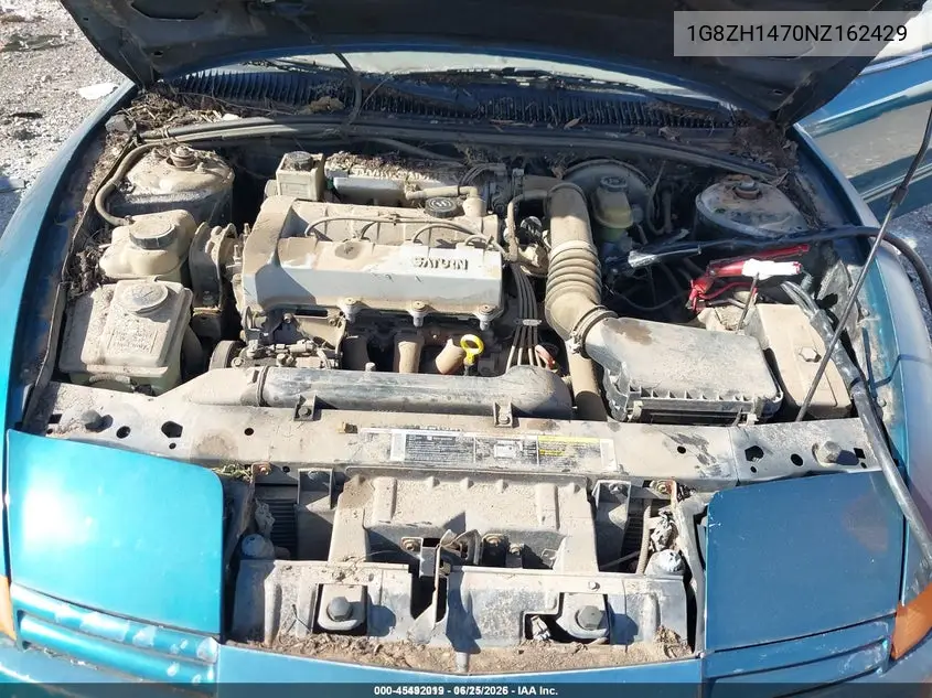 1992 Saturn Sc VIN: 1G8ZH1470NZ162429 Lot: 45492019