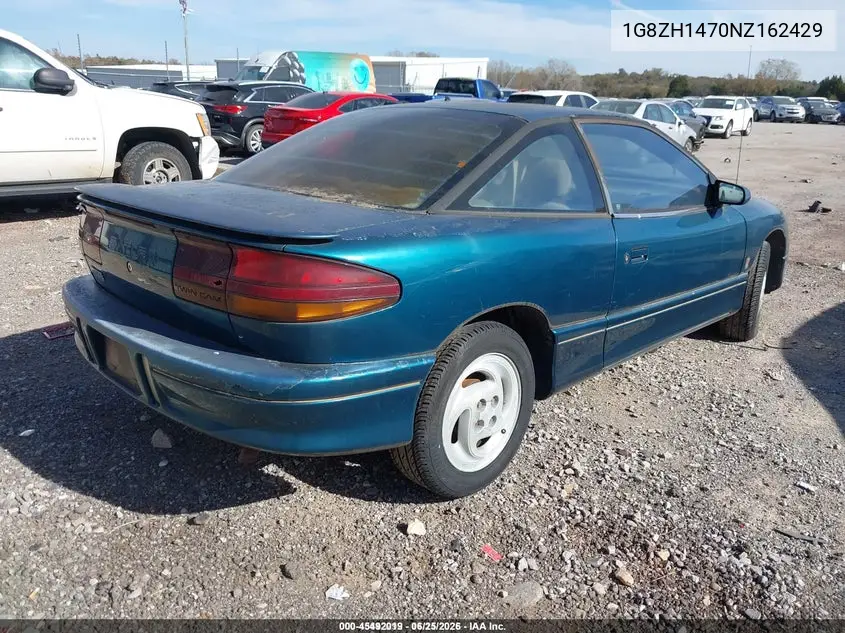 1992 Saturn Sc VIN: 1G8ZH1470NZ162429 Lot: 45492019