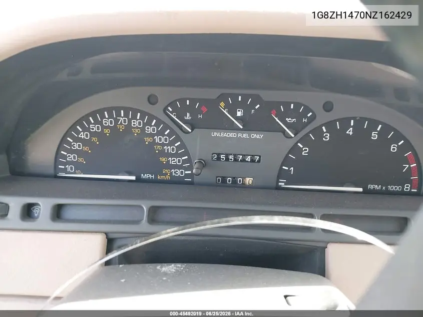 1992 Saturn Sc VIN: 1G8ZH1470NZ162429 Lot: 45492019