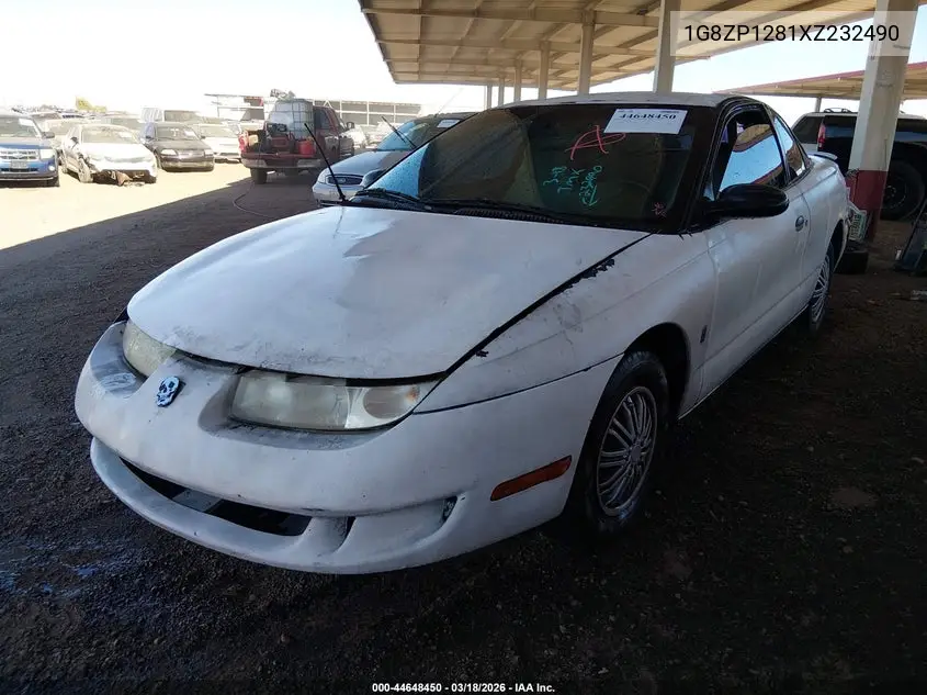 1999 Saturn Sc1 VIN: 1G8ZP1281XZ232490 Lot: 44648450