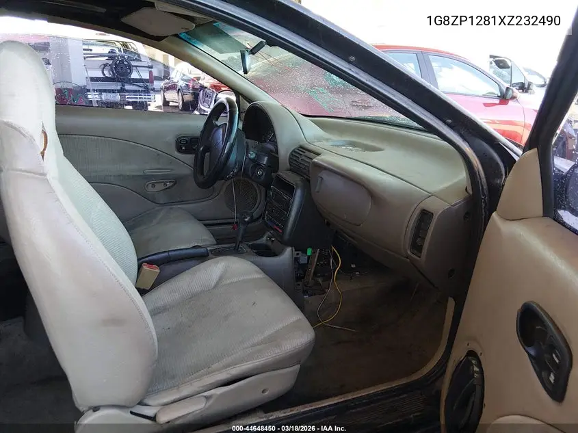 1999 Saturn Sc1 VIN: 1G8ZP1281XZ232490 Lot: 44648450