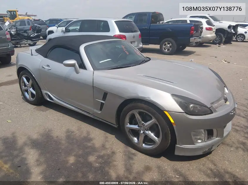 2007 Saturn Sky Red Line VIN: 1G8MG35X07Y138776 Lot: 45535909