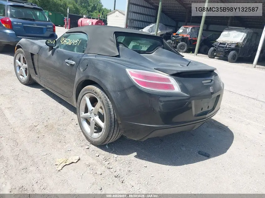 2008 Saturn Sky VIN: 1G8MC35B98Y132587 Lot: 45526451