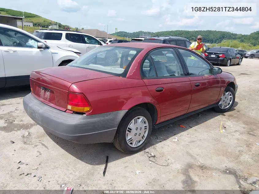 1996 Saturn Sl1 VIN: 1G8ZH5281TZ344804 Lot: 45319190