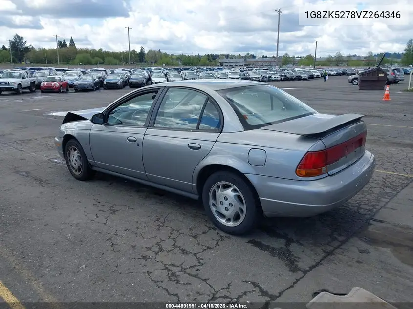 1997 Saturn Sl Sl2 VIN: 1G8ZK5278VZ264346 Lot: 44891951