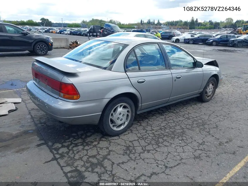 1997 Saturn Sl Sl2 VIN: 1G8ZK5278VZ264346 Lot: 44891951