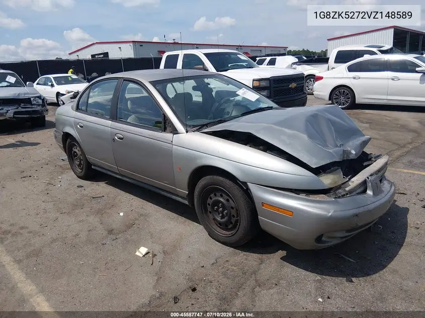 1997 Saturn Sl Sl2 VIN: 1G8ZK5272VZ148589 Lot: 45587747
