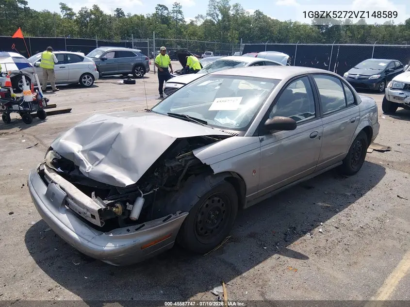 1997 Saturn Sl Sl2 VIN: 1G8ZK5272VZ148589 Lot: 45587747