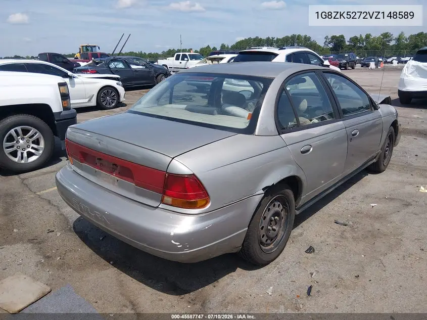 1997 Saturn Sl Sl2 VIN: 1G8ZK5272VZ148589 Lot: 45587747