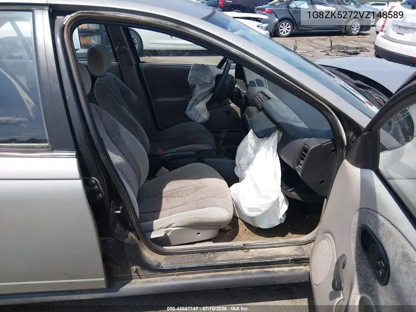 1997 Saturn Sl Sl2 VIN: 1G8ZK5272VZ148589 Lot: 45587747