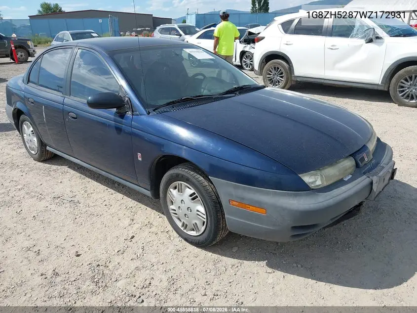 1998 Saturn Sl1 VIN: 1G8ZH5287WZ172931 Lot: 45558838