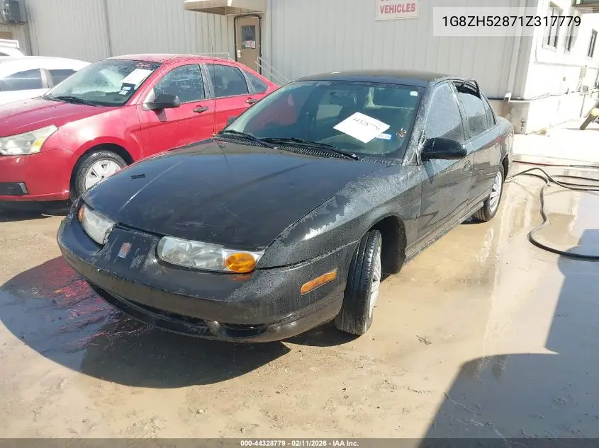 2001 Saturn Sl1 VIN: 1G8ZH52871Z317779 Lot: 44328779
