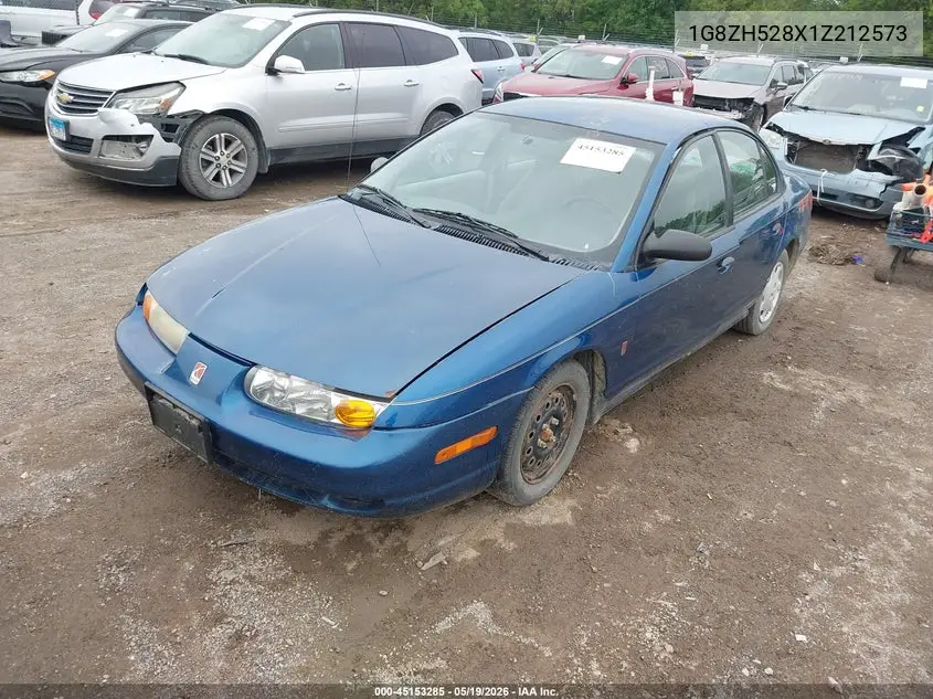 2001 Saturn Sl1 VIN: 1G8ZH528X1Z212573 Lot: 45153285