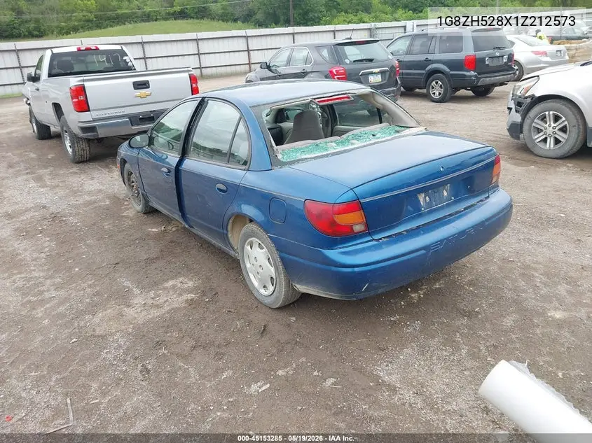 2001 Saturn Sl1 VIN: 1G8ZH528X1Z212573 Lot: 45153285