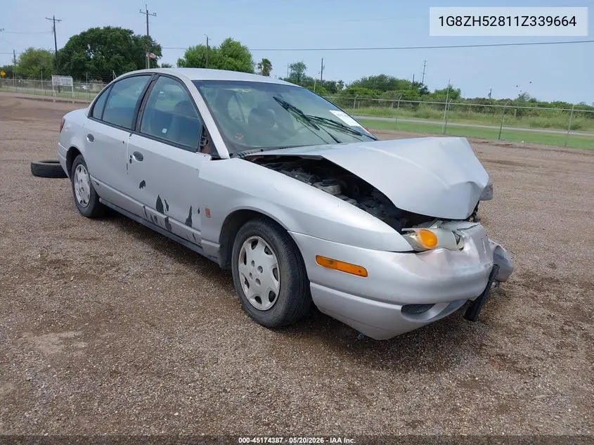 2001 Saturn Sl1 VIN: 1G8ZH52811Z339664 Lot: 45174387