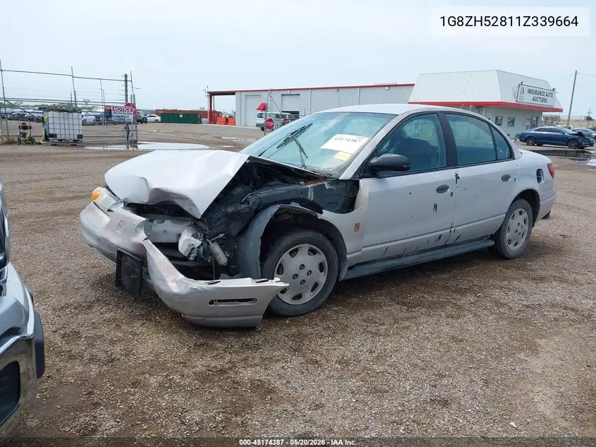 2001 Saturn Sl1 VIN: 1G8ZH52811Z339664 Lot: 45174387