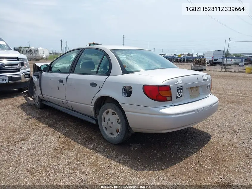 2001 Saturn Sl1 VIN: 1G8ZH52811Z339664 Lot: 45174387