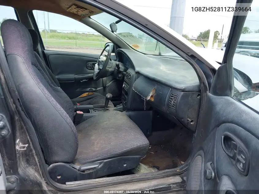 2001 Saturn Sl1 VIN: 1G8ZH52811Z339664 Lot: 45174387
