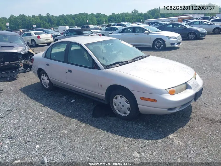 2001 Saturn Sl1 VIN: 1G8ZG52811Z208737 Lot: 45335321