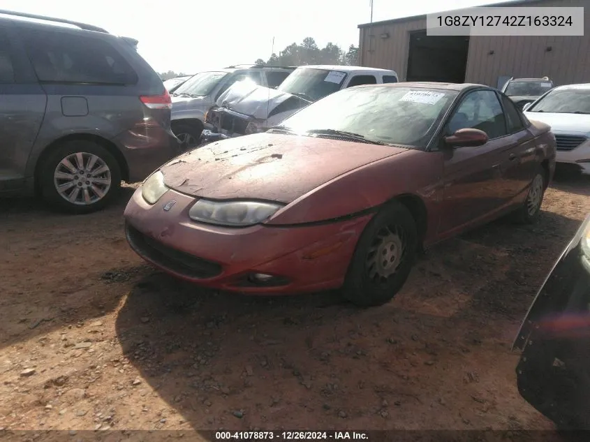2002 Saturn S-Series Sc2 VIN: 1G8ZY12742Z163324 Lot: 41078873