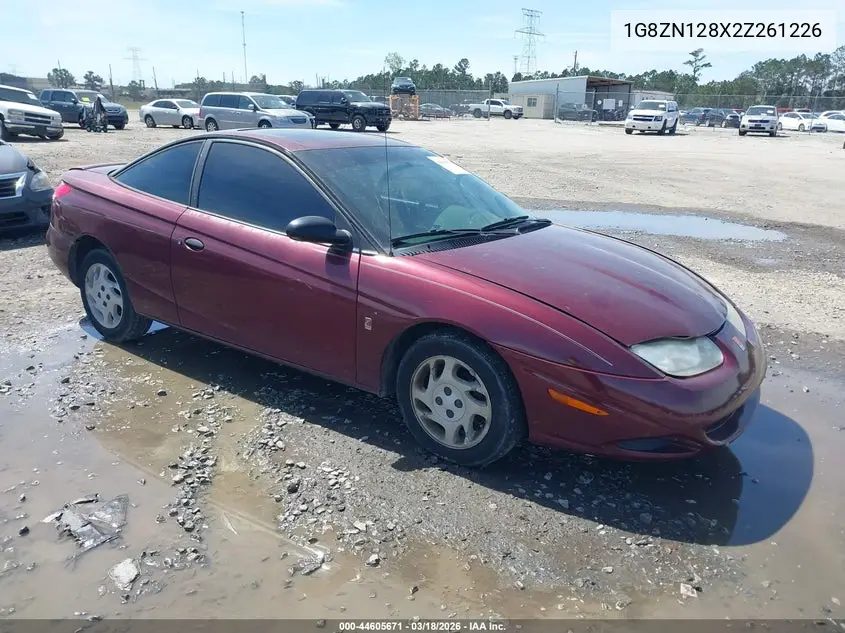 2002 Saturn S-Series Sc1 VIN: 1G8ZN128X2Z261226 Lot: 44605671