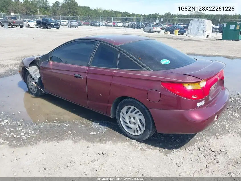 2002 Saturn S-Series Sc1 VIN: 1G8ZN128X2Z261226 Lot: 44605671