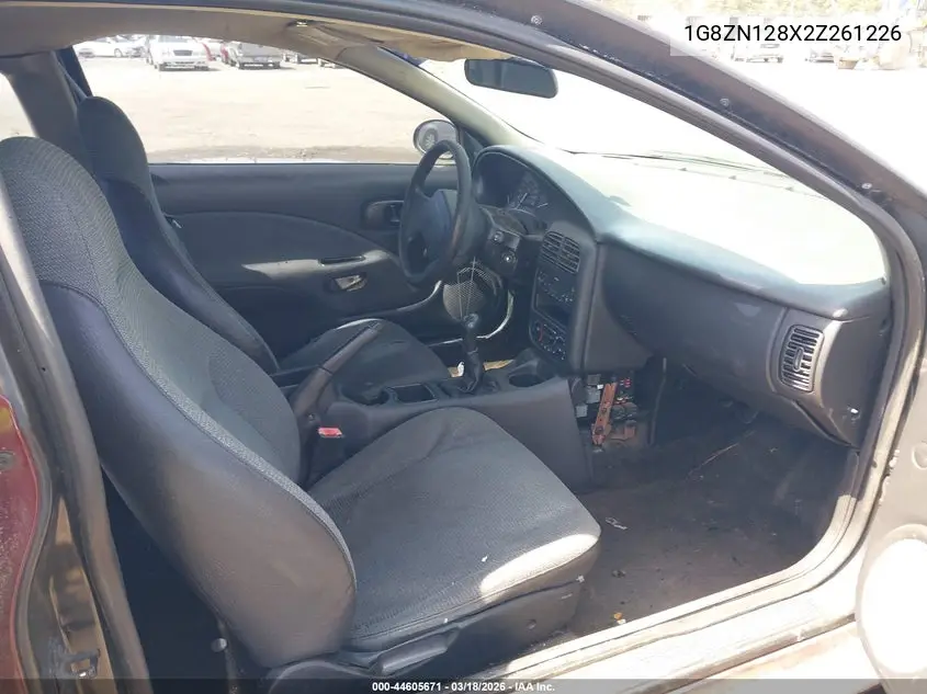 2002 Saturn S-Series Sc1 VIN: 1G8ZN128X2Z261226 Lot: 44605671