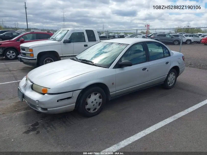 2002 Saturn S-Series Sl1 VIN: 1G8ZH52882Z190106 Lot: 44617966