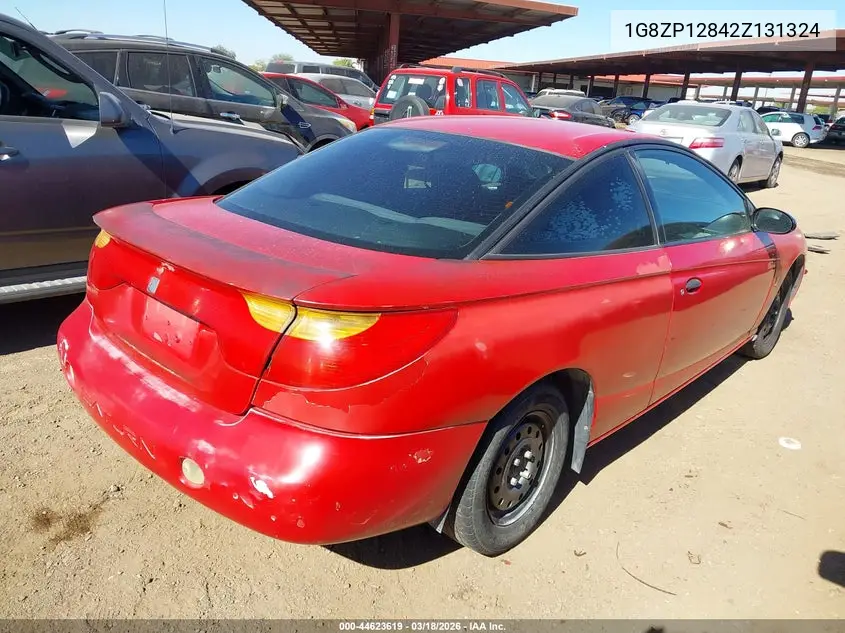 2002 Saturn S-Series Sc1 VIN: 1G8ZP12842Z131324 Lot: 44623619