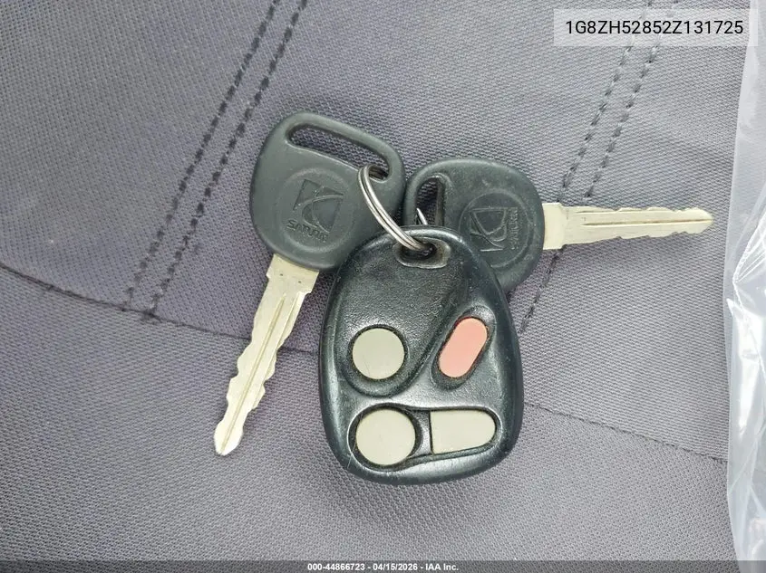 2002 Saturn S-Series Sl1 VIN: 1G8ZH52852Z131725 Lot: 44866723