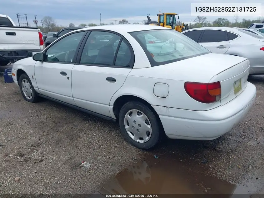 2002 Saturn S-Series Sl1 VIN: 1G8ZH52852Z131725 Lot: 44866723