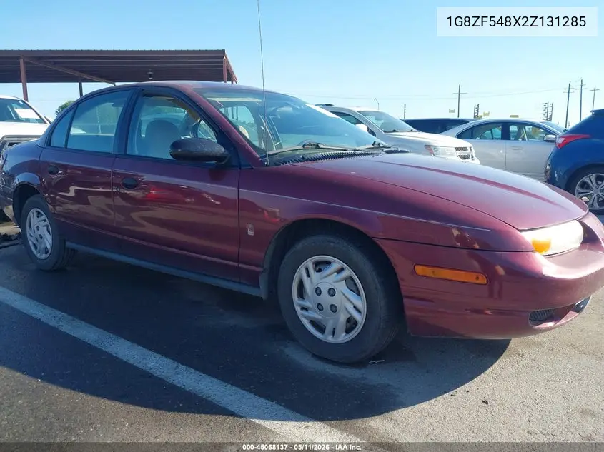2002 Saturn S-Series Sl VIN: 1G8ZF548X2Z131285 Lot: 45068137